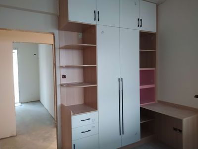 全屋木工打造的柜子，完工后让邻居都来“抄作业”